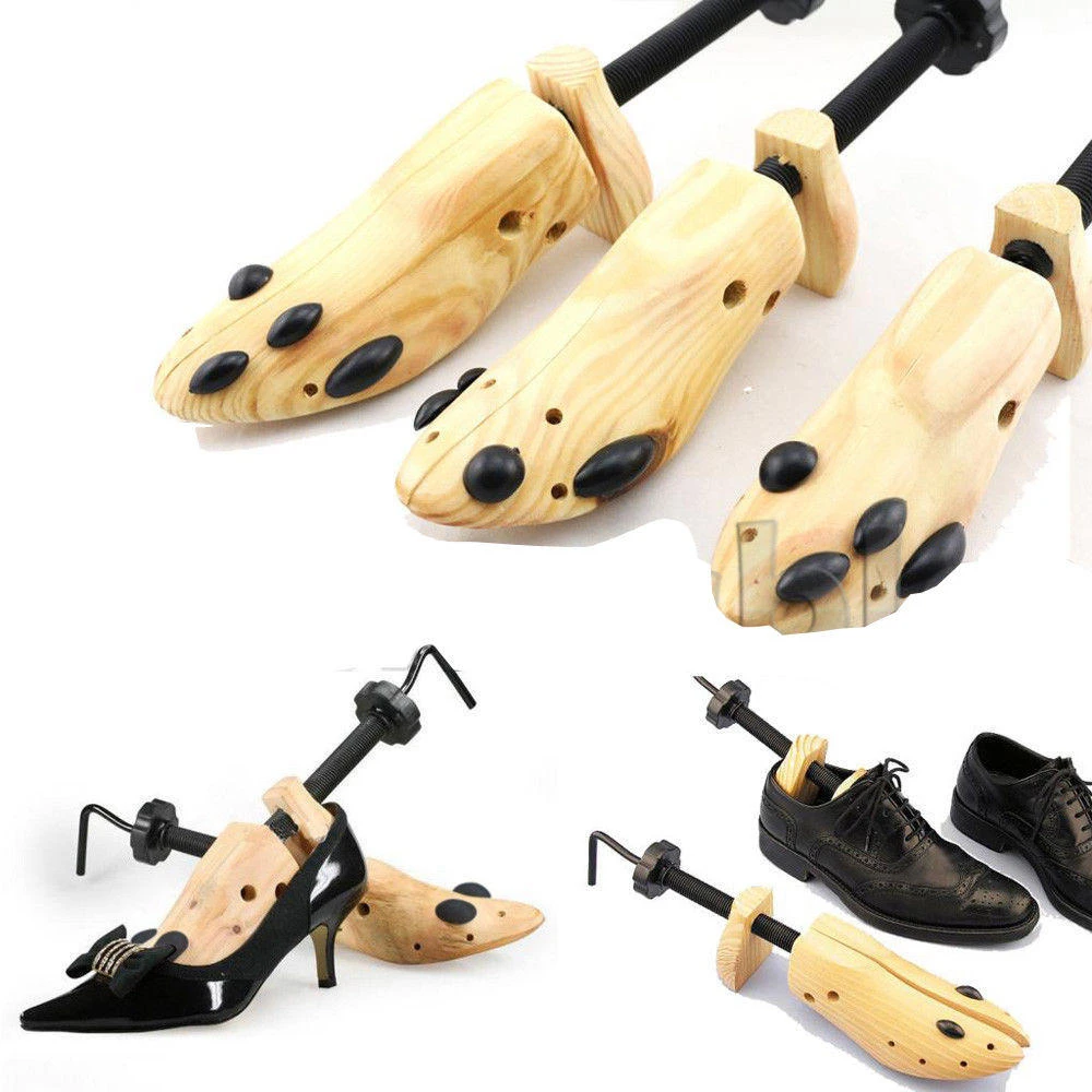 Wooden 2-Way Adjustable Boot & Shoe Stretcher | Size 5-12 | Shoe Tree Shaper - Image 2
