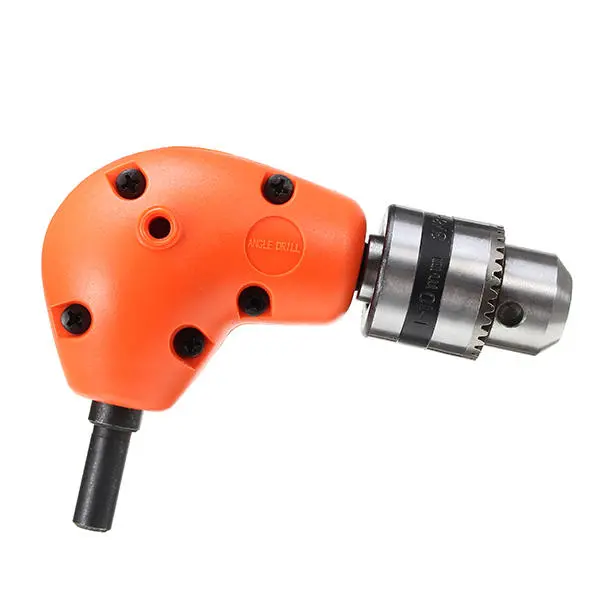 Right Angle Drill Attachment - 1-10mm 90 Degree Bend Extension for Round Shank - Image 5