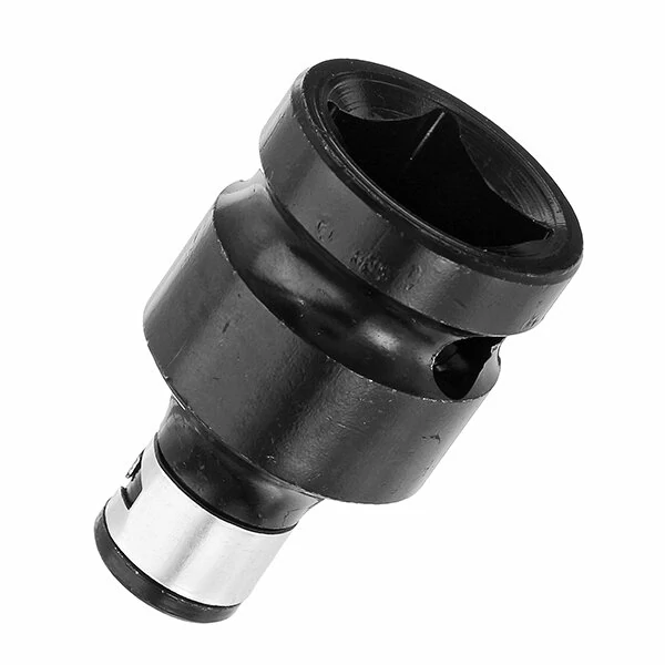 1/2 Inch to 1/4 Inch Hex Socket Adapter | Female Drill Chuck Converter Tool - Image 4