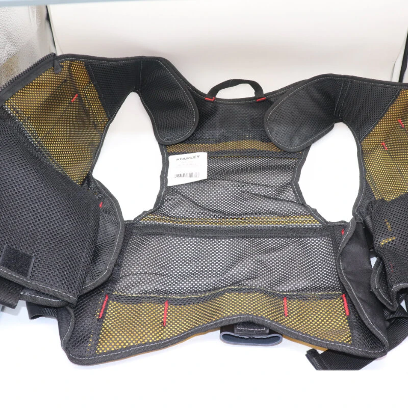 Multi-pocket Work Tool Vest - Adjustable Strap & Reflective Safety Strip - Image 4