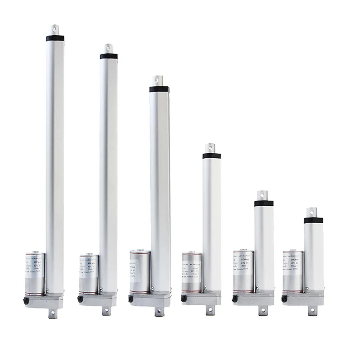 DC 12V 900N Linear Actuator Motor | 20 Inch Stroke Tubular 50-500mm - Image 3