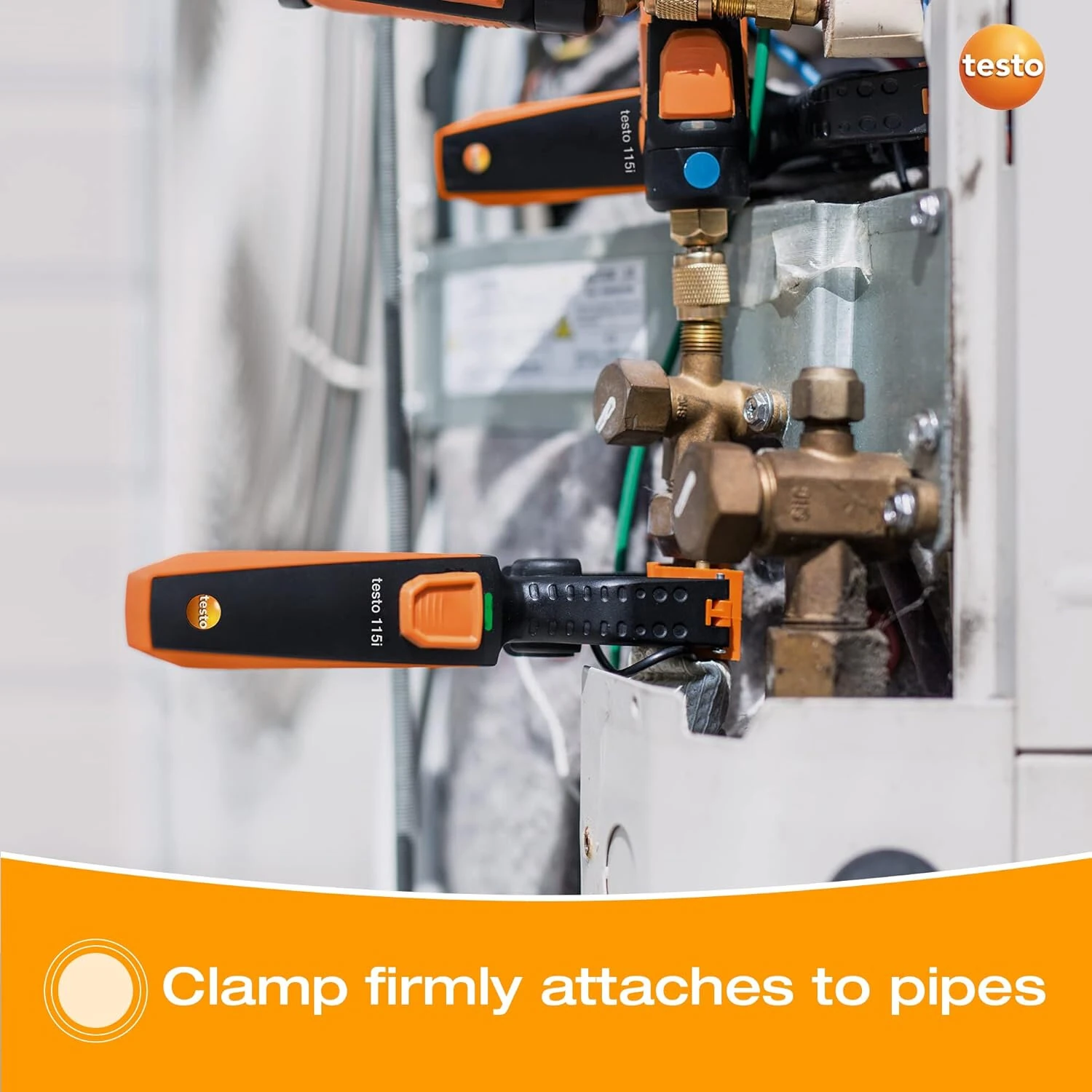 ForTesto 115i Clamp Thermometer | Bluetooth HVAC Tool -58 to 302°F | PDF Excel - Image 3