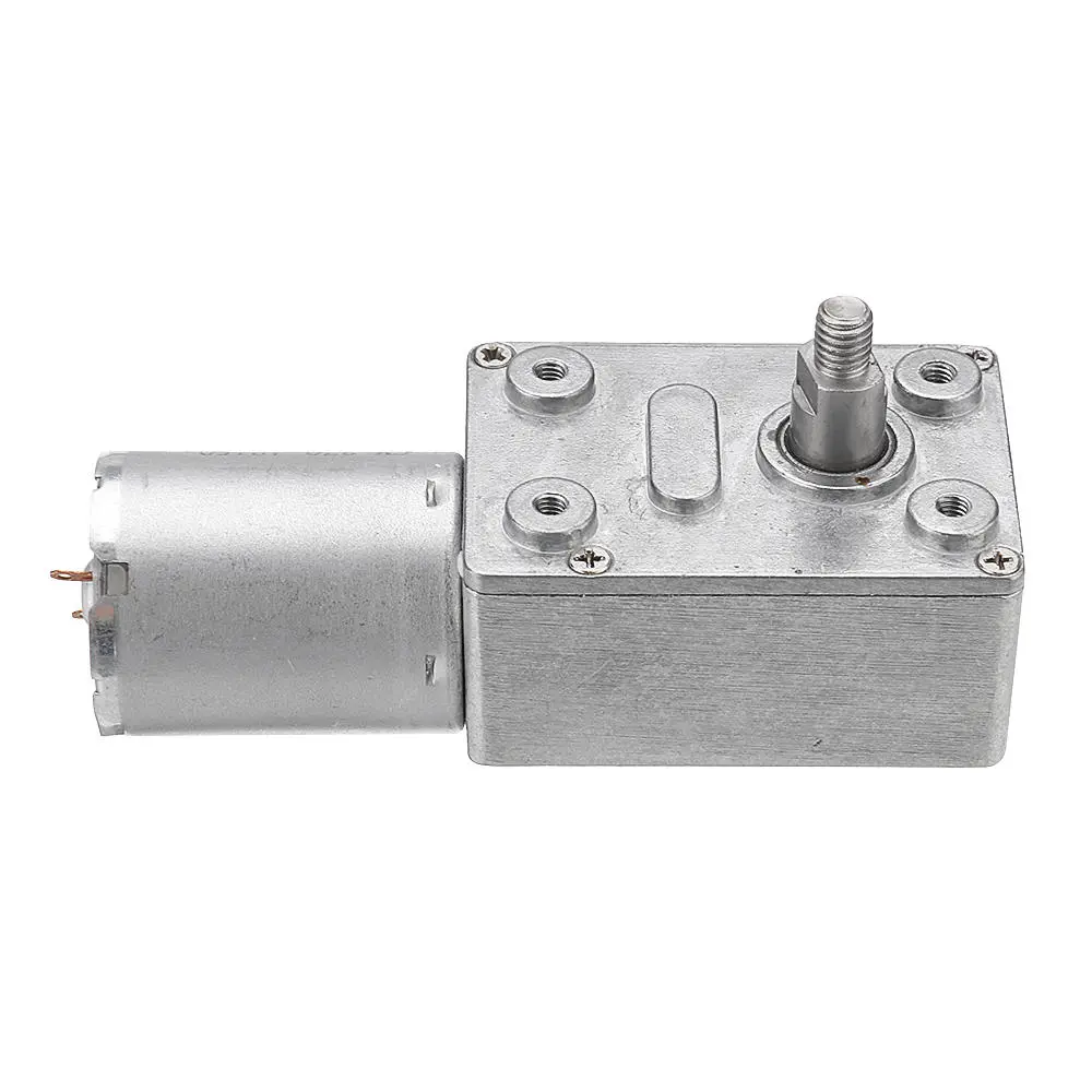 MACHIFIT JGY370 Worm Gear Motor - DC 6V 55RPM Reversible Self-Locking - Image 2