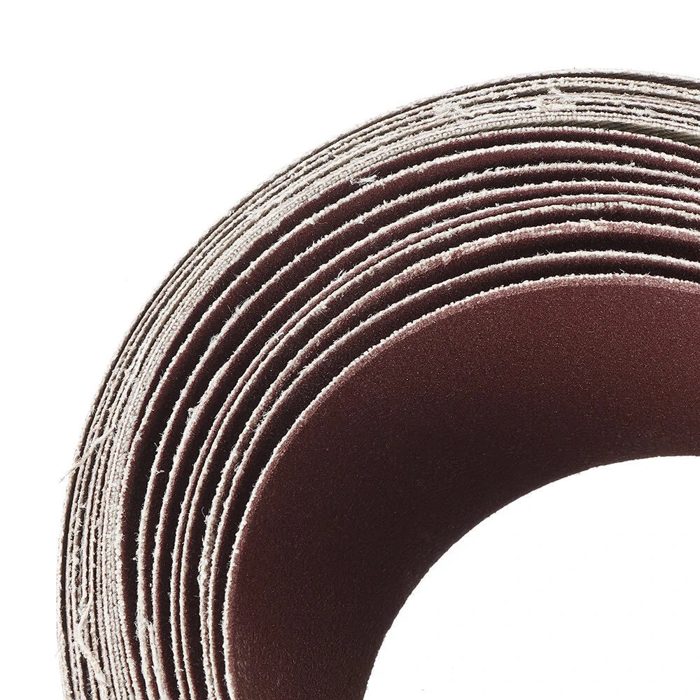 Drillpro 10pcs 40-1000 Grit Sanding Belts | 40mm x 740mm | For Angle Grinder Sander - Image 5