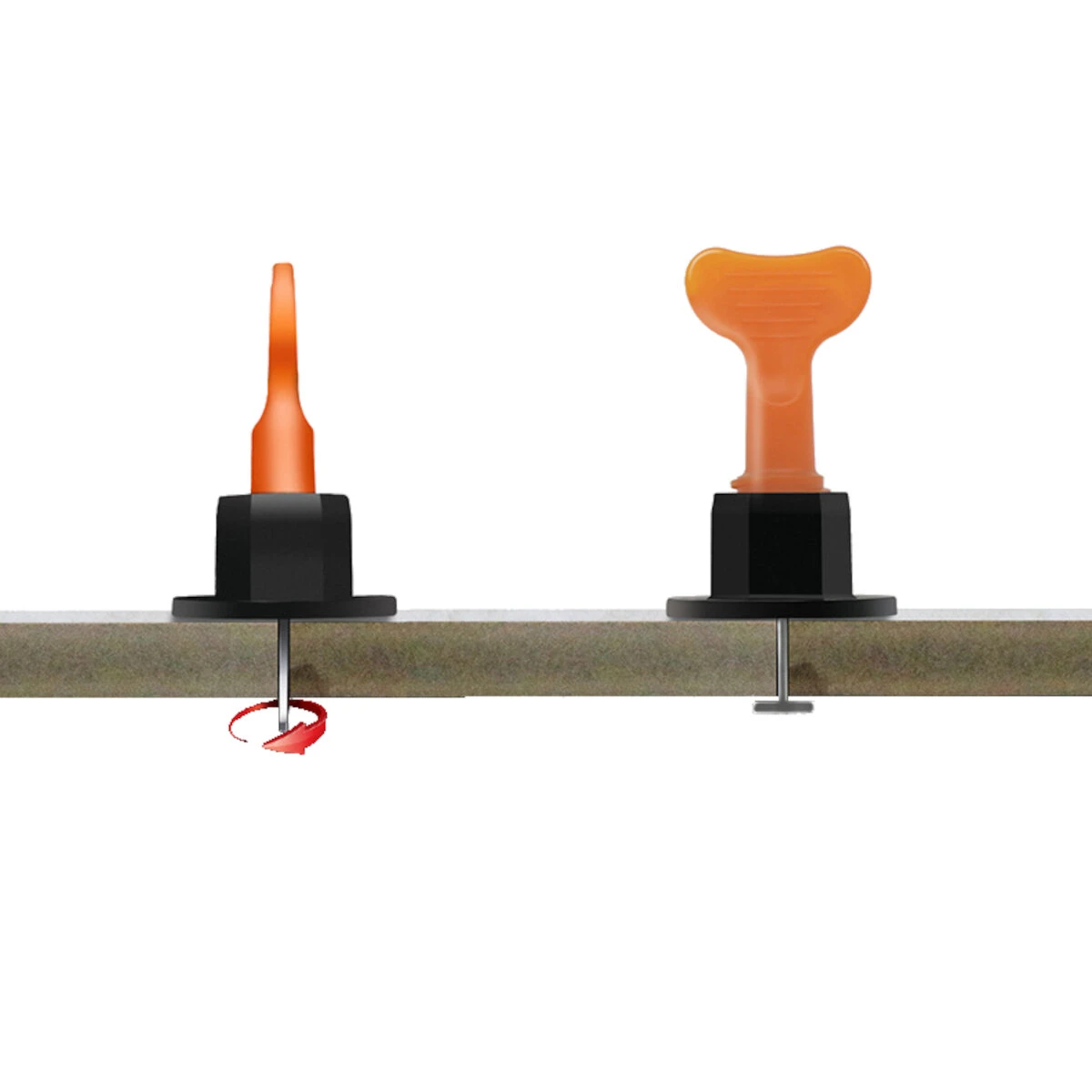 Tile Leveling System - Wall & Floor Tile Spacer Wedges - Carrelage Leveler - Image 4