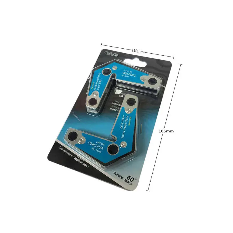 2Pcs Welding Magnet Holder - 60/90 Degree Corner Locator & Clamp - Image 5