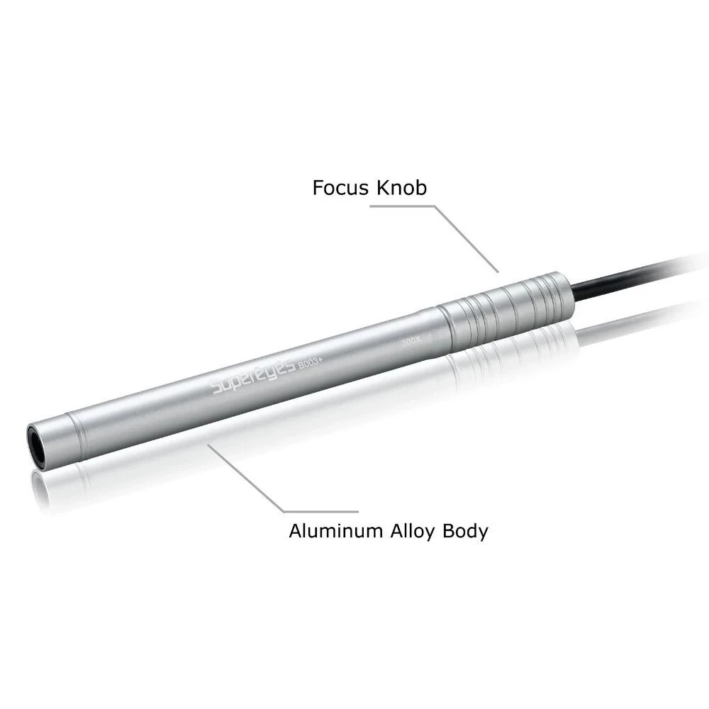 B003+ USB Borescope - 500X 2MP Waterproof Microscope | Otoscope Kit for Self-Checking - Image 3