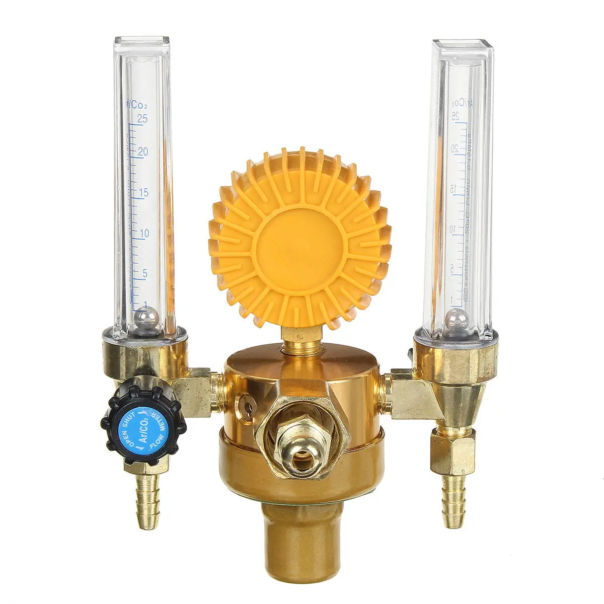 Argon Regulator with Flow Meter & Pressure Gauge | 2-Tube MIG TIG Control Valve - Image 4