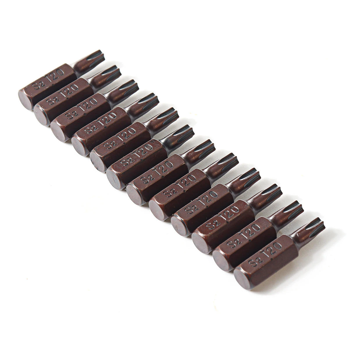 12Pcs 25mm Hex Shank Magnetic T20 Torx Security Screwdriver Bits | Hand Tools - Image 4