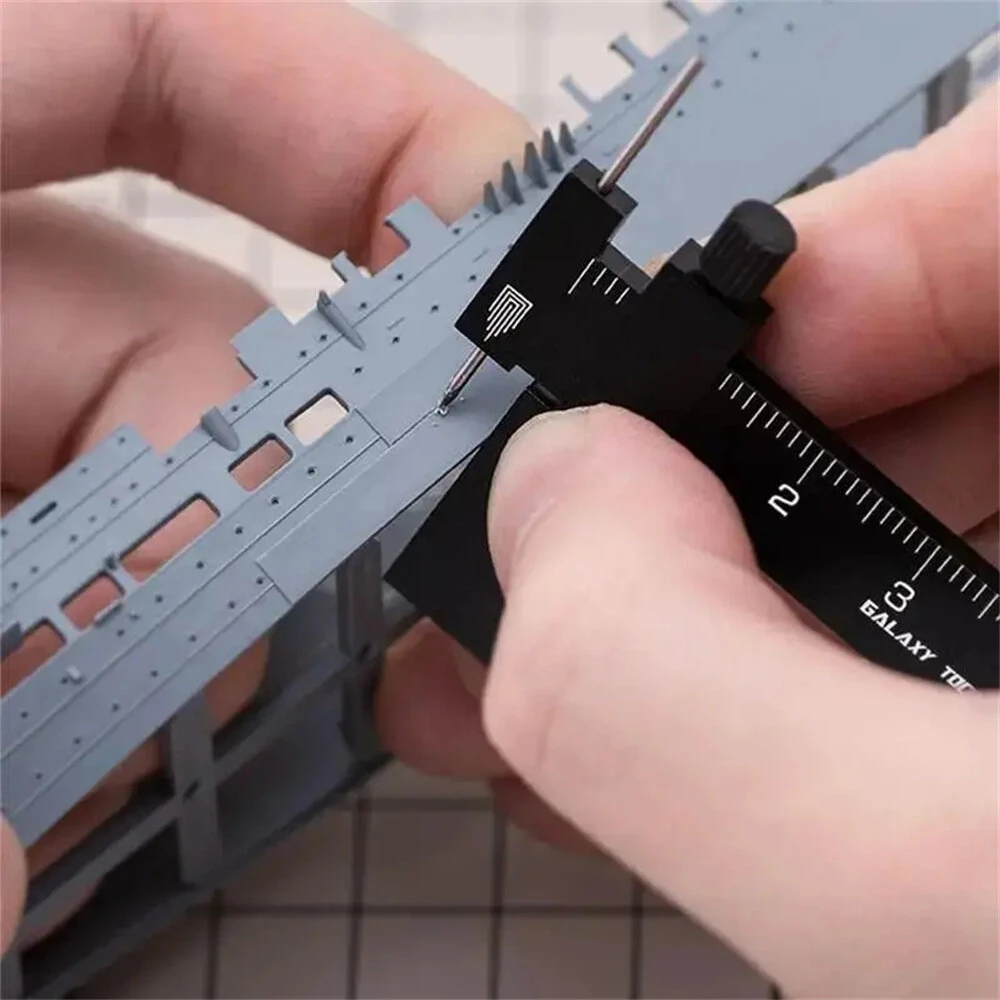 Isometric Parallel Marker - Adjustable T-Square Carving Ruler - Aluminum Alloy & SKH-51 Steel - Image 4