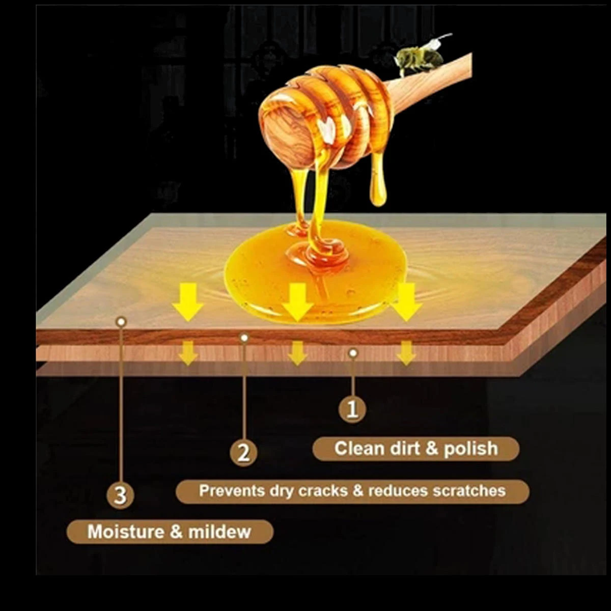 Natural Pure Organic Beeswax | Cosmetic Grade for Wood Polishing & Furniture Care - Image 5