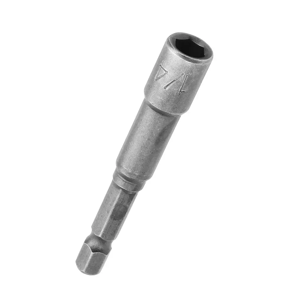 1/4 Hex Shank Socket Adapter Screwdriver Bit Magnetic Nut Driver - Image 3