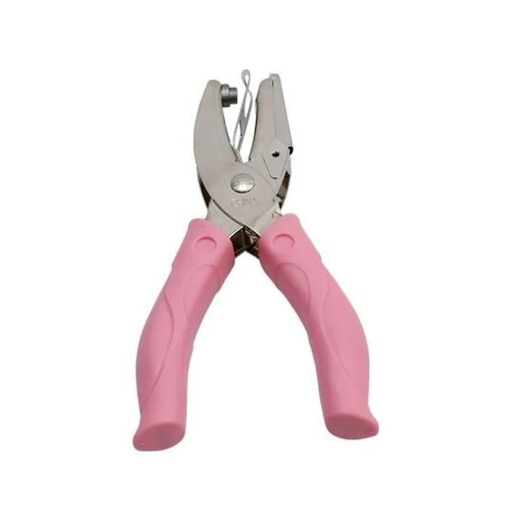 Single Hole Punch Pliers | Handheld Manual Puncher for Paper Craft & Round Holes - Image 2