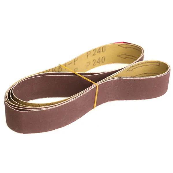 3pcs 762x25mm 240 Grit Aluminum Oxide Sanding Belts | Wood Grinding Work - Image 4