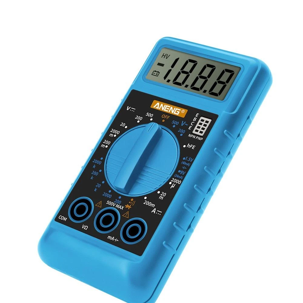 ANENG DT812 Mini Digital Multimeter | AC/DC Voltage Current Tester | Pocket-Sized with Overload Protection - Image 5