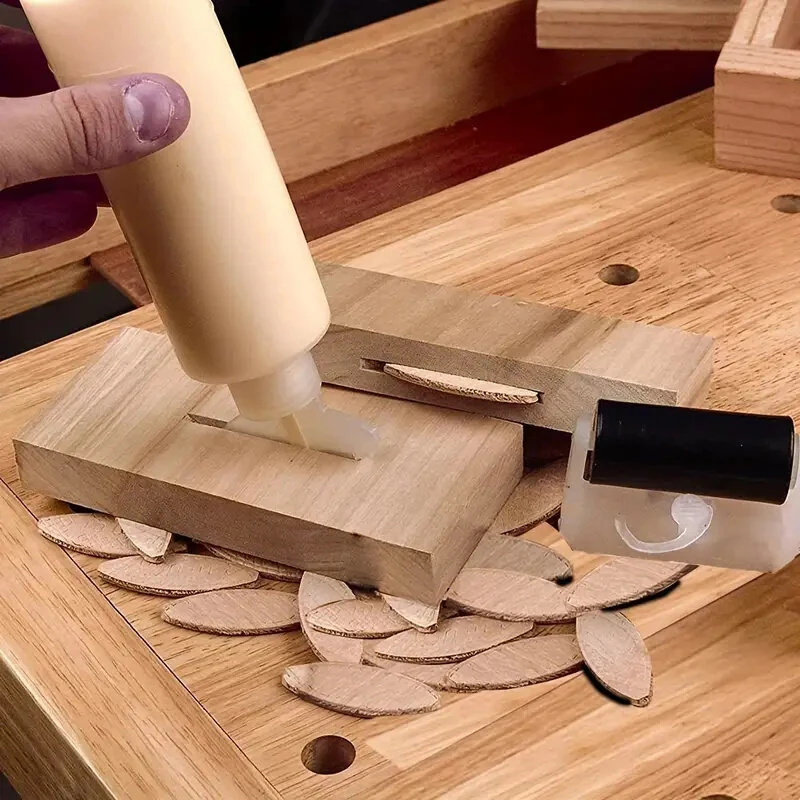 Woodworking Biscuit Joiner Kit - 100pcs Assorted #0 #10 #20 Wooden Biscuits for Plate Joiners - Image 5