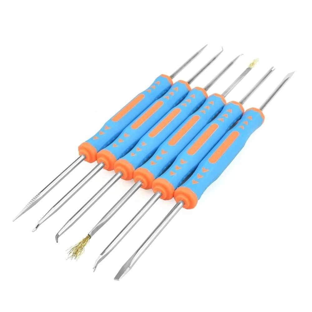 Toolour 6Pcs Solder Assist Tool Kit | Precision Welding & Cleaning Tools for Electronics Repair - Image 3