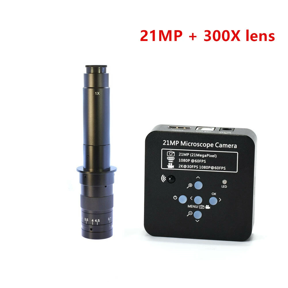 HAYEAR USB Digital Microscope - 21MP 2K 1080P 60FPS Video - 100X-300X Magnification - Image 4