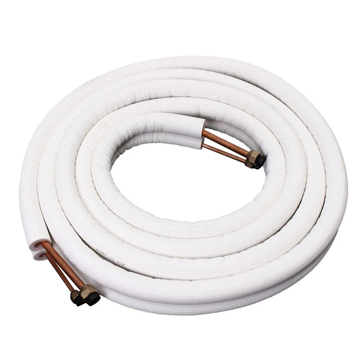 Insulated Copper Pipe Pair - 1/4 & 3/8 AC Coil Tube - 1/2/4m Lengths - Image 2
