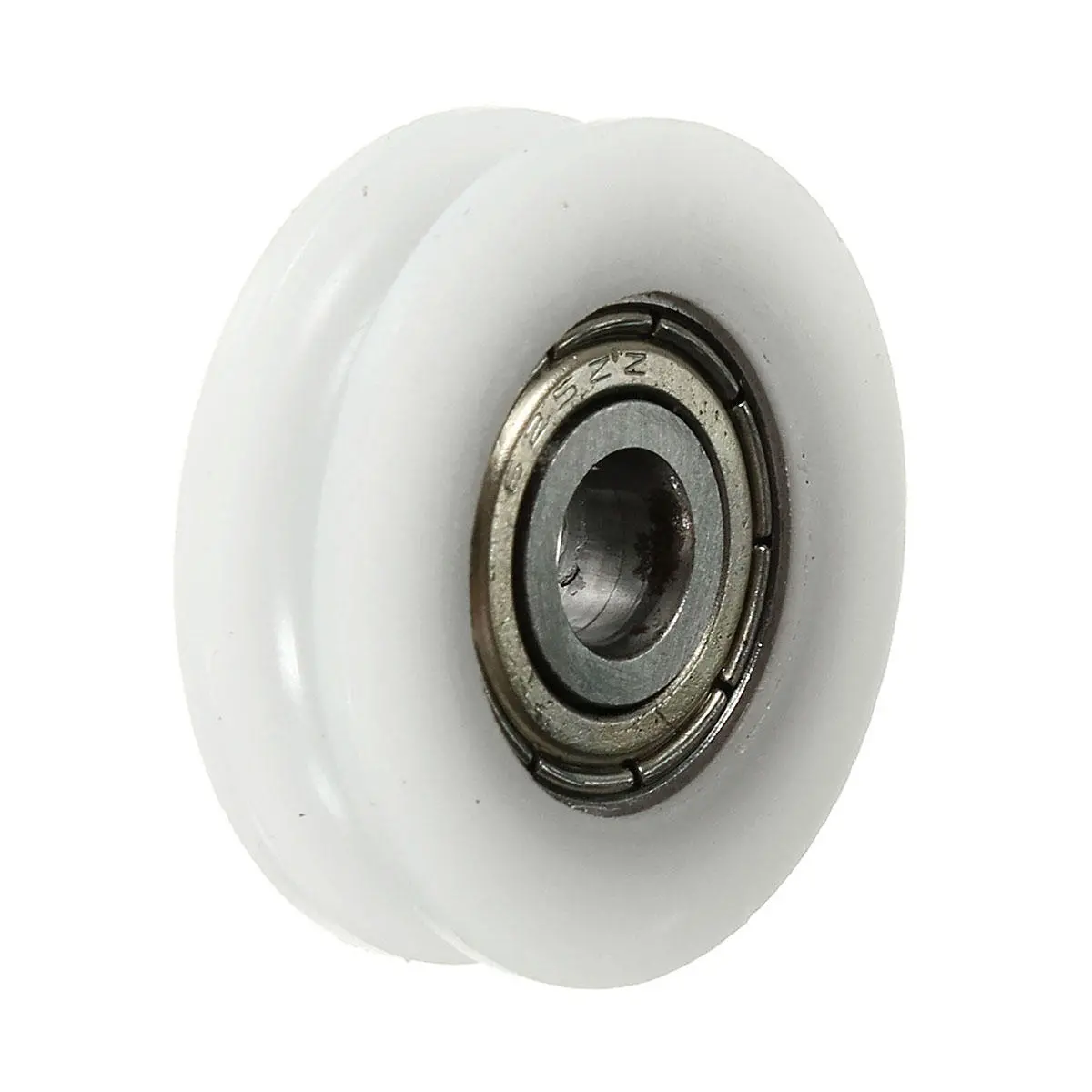 4pcs 5x24x7mm U Groove Nylon Pulley Wheel Roller | Ball Bearing for 3.8mm Rope - Image 3