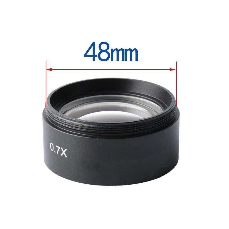 KOPPACE 0.7X Stereo Microscope Barlow Lens | 120mm Working Distance & 48mm Mount - Image 4