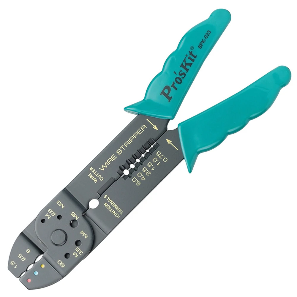 Pro'skit 8PK-033 4-in-1 Multipurpose Pliers | Wire Stripper & Crimper Tool - Image 2