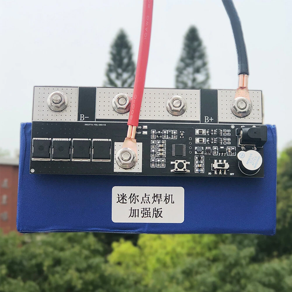 7.4V 400A Battery Spot Welder | Adjustable for 18650 & Nickel Strip DIY - Image 3
