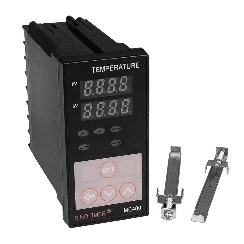MC400 PID Temperature Controller - Digital Regulator with Alarm | PT100 Thermocouple Input - Image 2