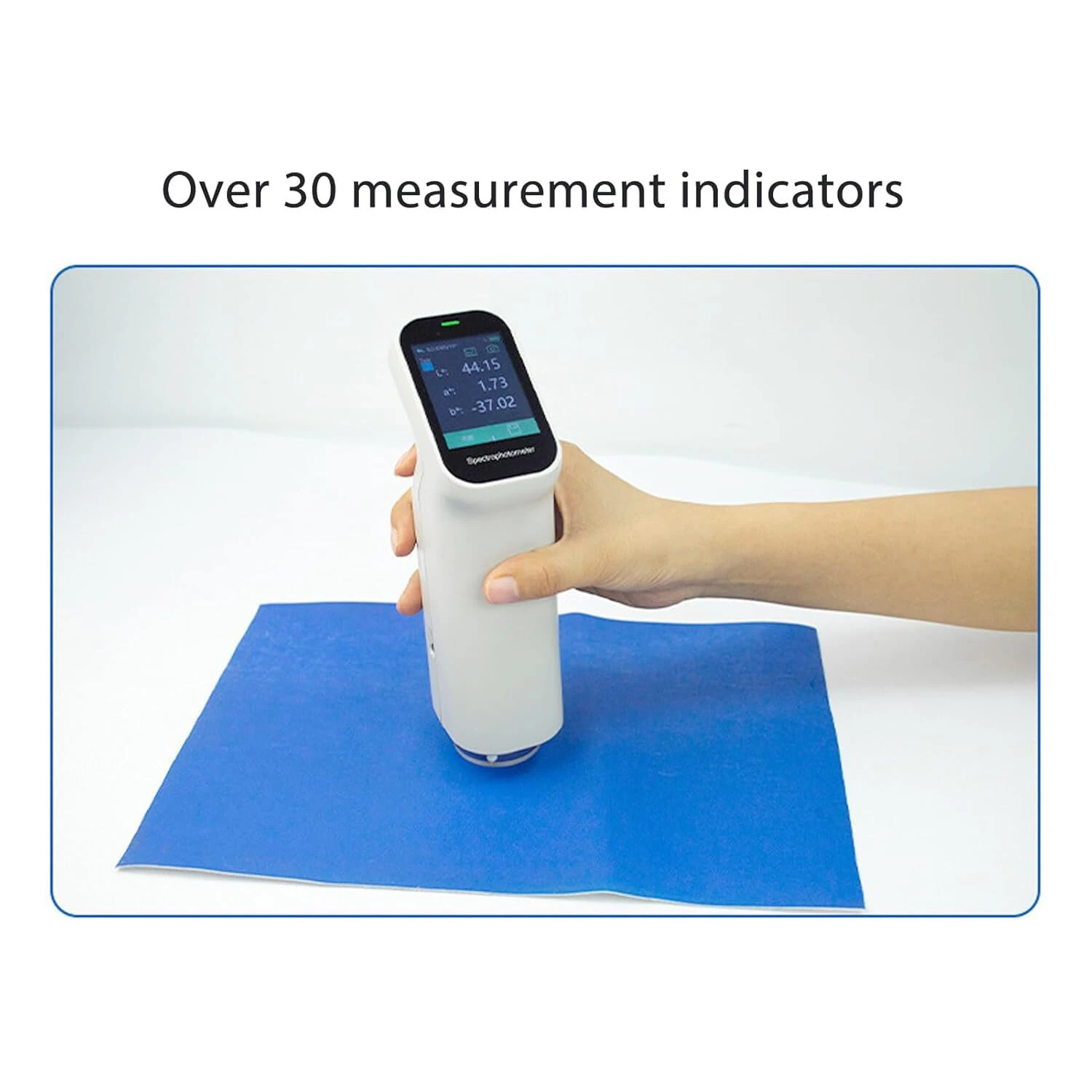 DS-210 Portable Color Analyzer | RGB Lab Reflectance Tester | 6mm/11mm D/8 SCI | Bluetooth USB - Image 3