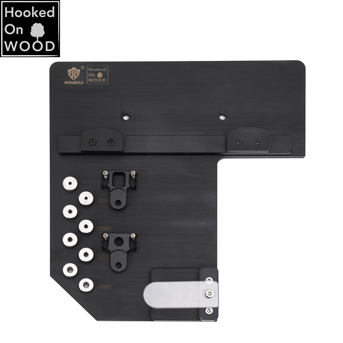 HONGDUI Ruler Stand for Hooked On Wood MT-2465 PRO Scriber | Sturdy Acrylic Wall-Mounted - Image 5