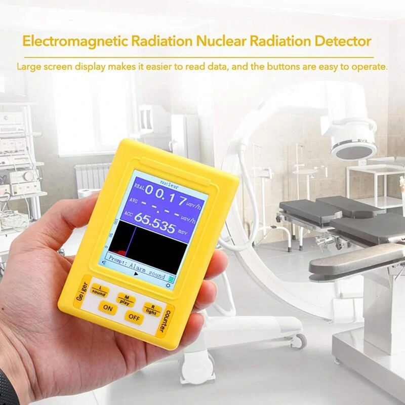BR-9C 2-in-1 Digital Geiger Counter | Handheld Portable Radiation Tester - Image 3