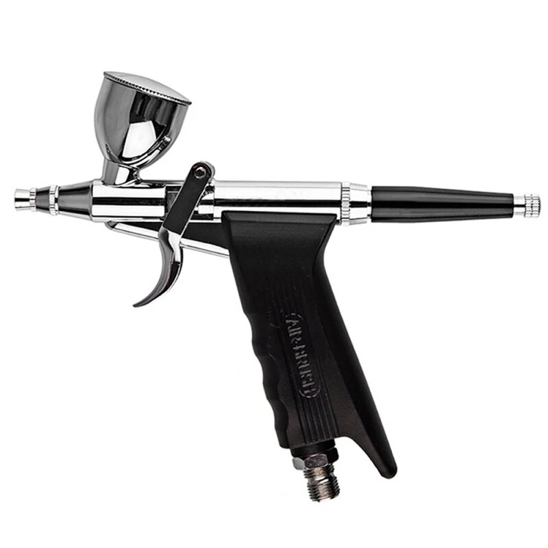 Iwata Airbrush Set - 0.3mm & 0.5mm Tips, 3 Cups | Double Action Spray Gun for Model, Nail, Car Paint - Image 3