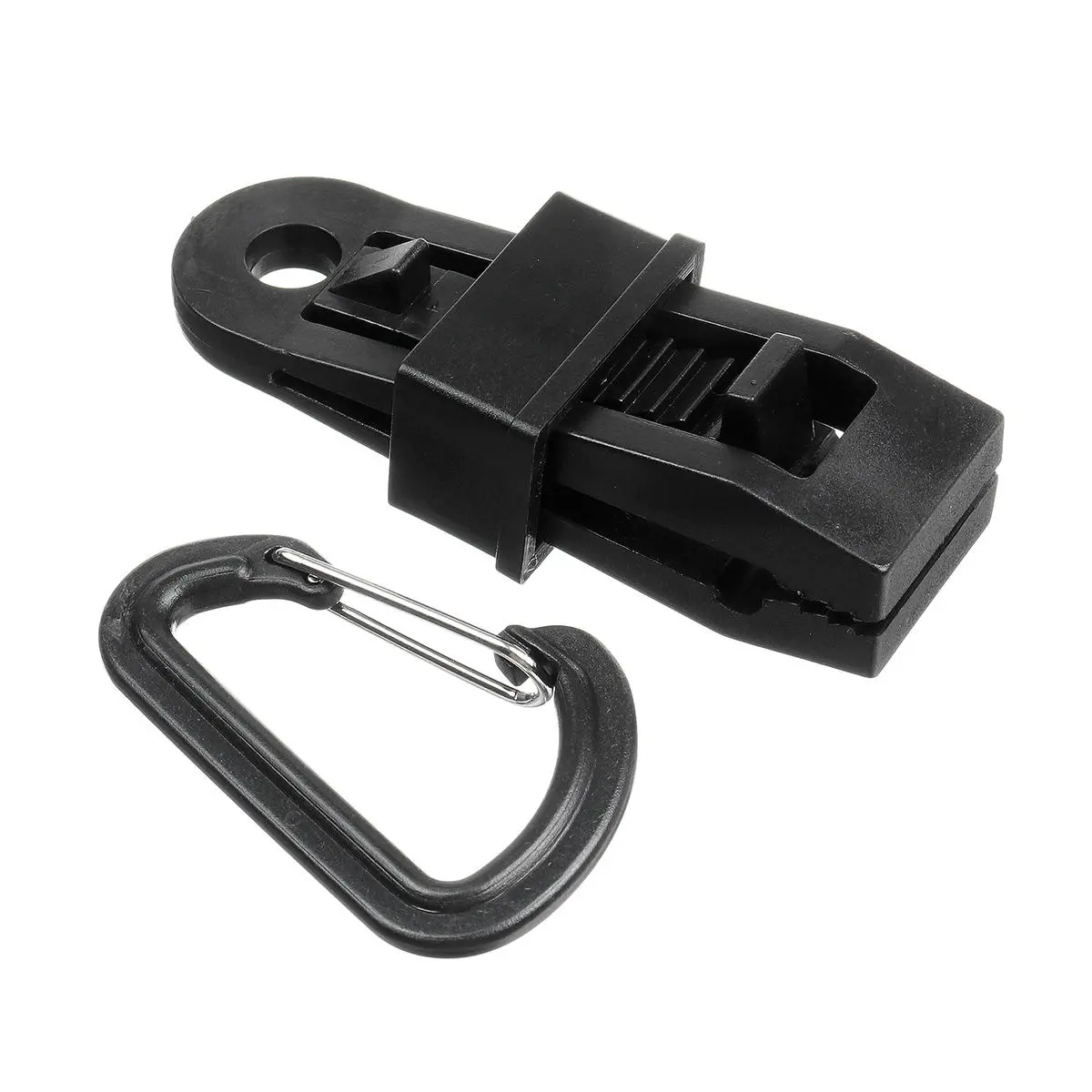 Tent Awning Wind Rope Tightener Clip - Portable Outdoor Camping Hiking Tool - Image 2