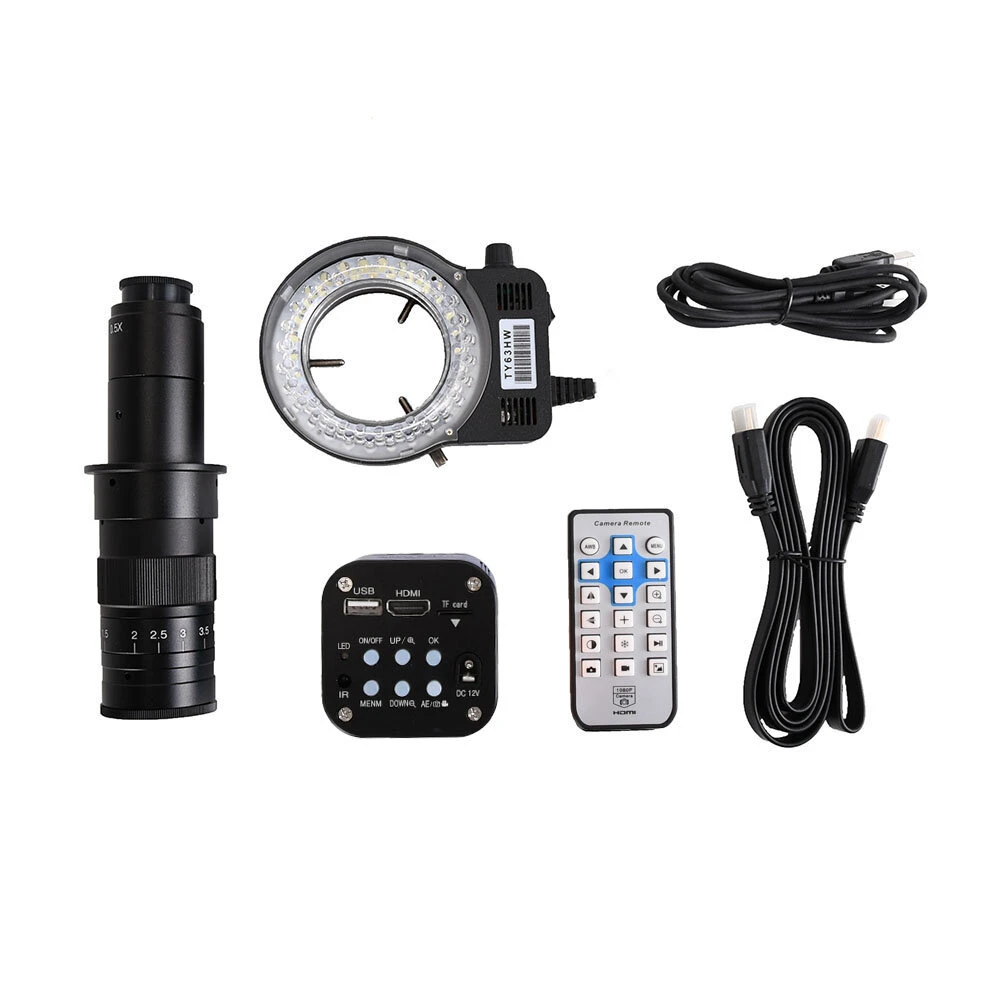 HAYEAR 4K Digital Microscope Camera - 16MP FHD USB | 130X-300X Magnification for PCB Soldering - Image 2