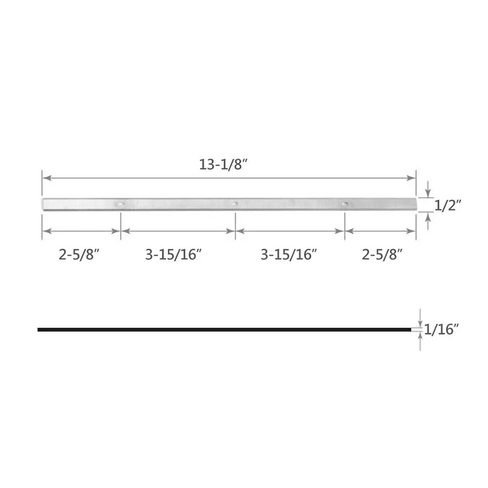Metabo DH 330 Planer Blades | HSS 332mm x 12mm x 1.5mm | Reversible Cutting Edges - Image 3