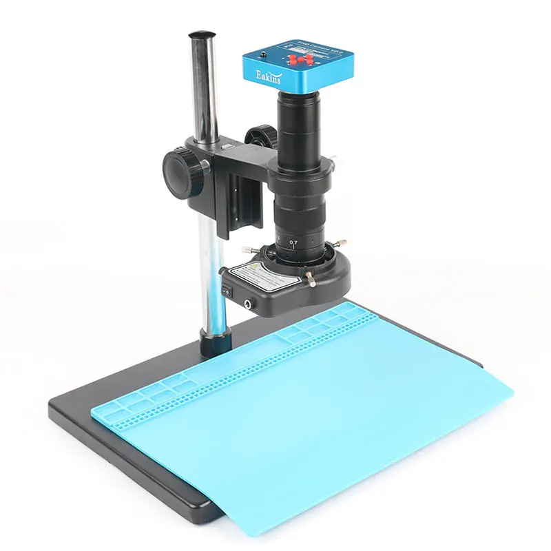 Digital Microscope Camera - 1080P 60FPS 2K HDMI USB - 180X 300X C Mount Lens for PCB Soldering - Image 2