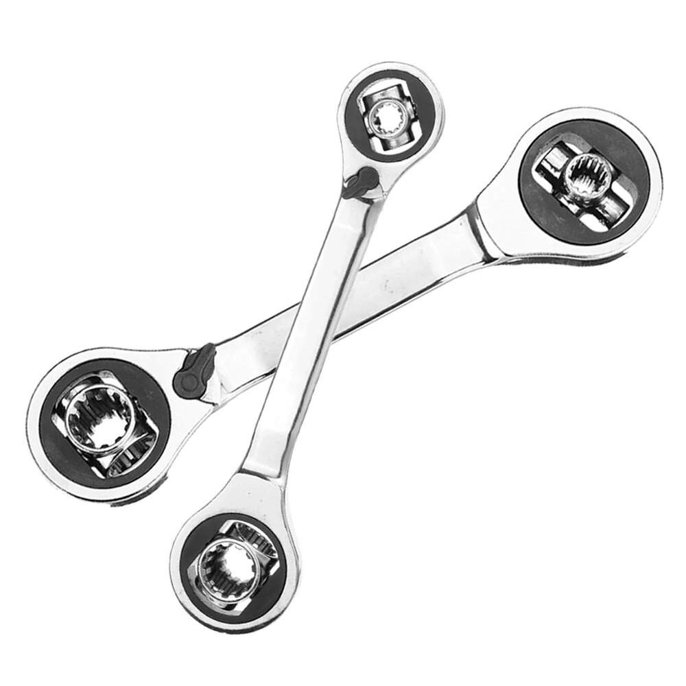Multifunctional 16-in-1 Two-Way Socket Ratchet Wrench | 360-Degree Car Repair Tool - Image 3