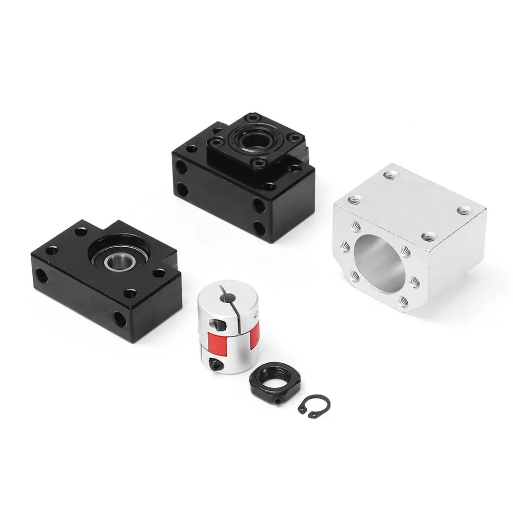 Machifit SFU1605 1000mm Ball Screw - BK12 BF12 Supports & 6.35x10mm Coupler - Image 4