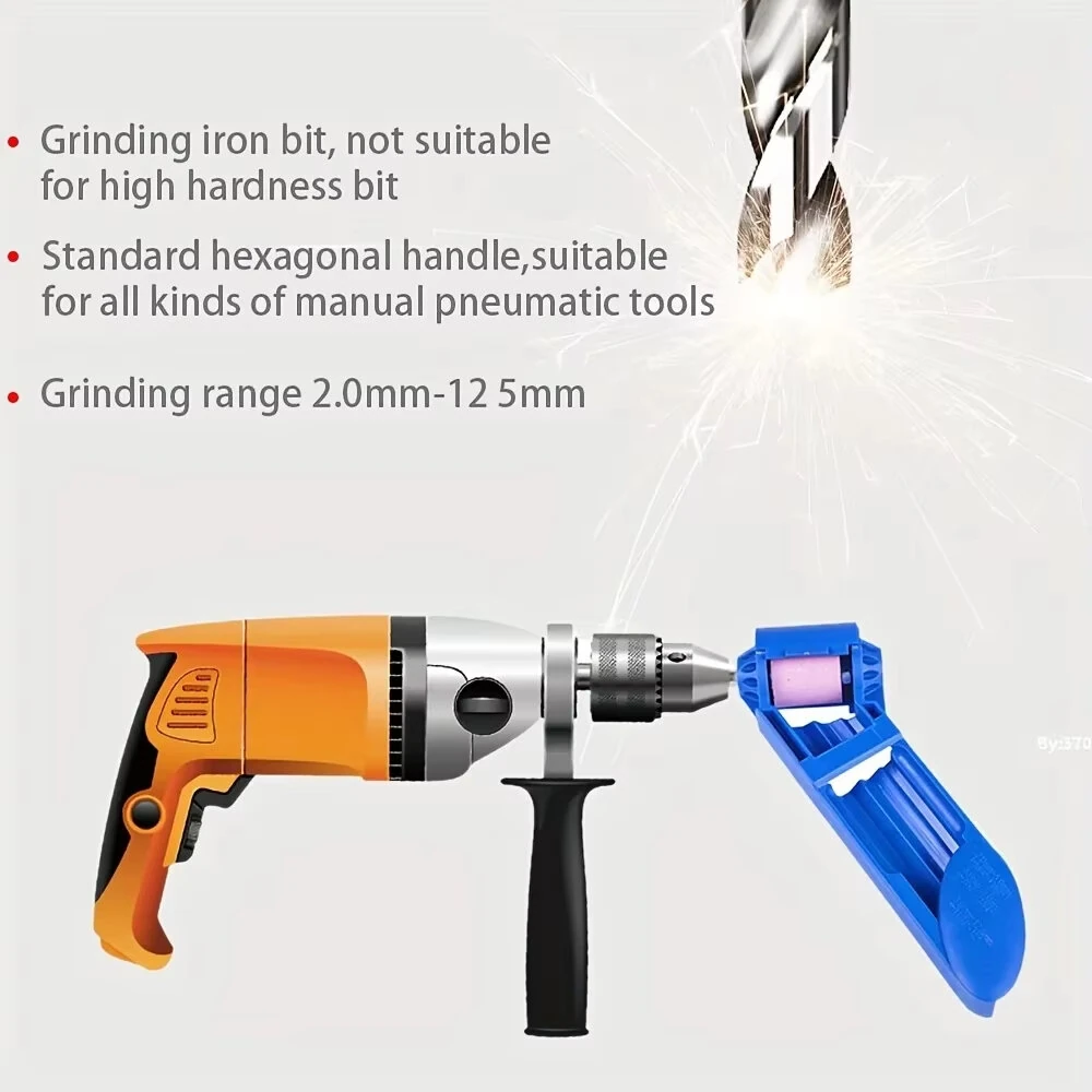 Diamond Drill Bit Sharpener | Hand Drill Grinding Tool with Polishing Wheel - Image 4