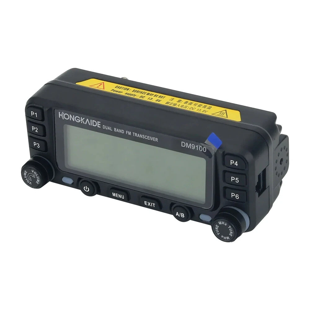 ZASTONE DM9100 25W DMR Mobile Radio | Dual Band VHF UHF | Built-in GPS & Encryption - Image 5