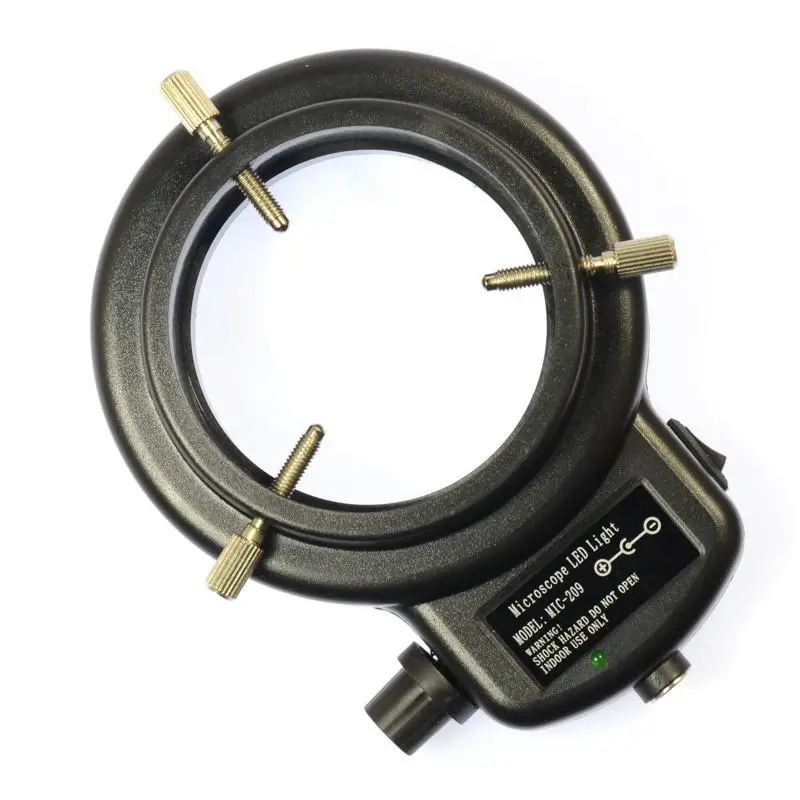 HAYEAR 144 LED Ring Lamp - Illuminated Magnifier for Stereo Microscope | 110V-240V AC - Image 4