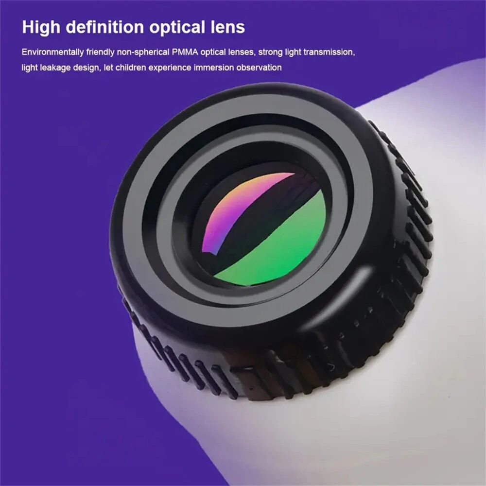Mini Microscope Handheld 60X-120X Magnification with LED Light | Portable Science Toy - Image 4