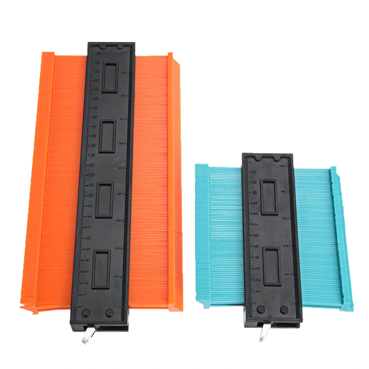 JOYXEON 2-Piece 5 & 10 Inch Widened Profile Ruler - Adjustable Nail Guide - Image 2
