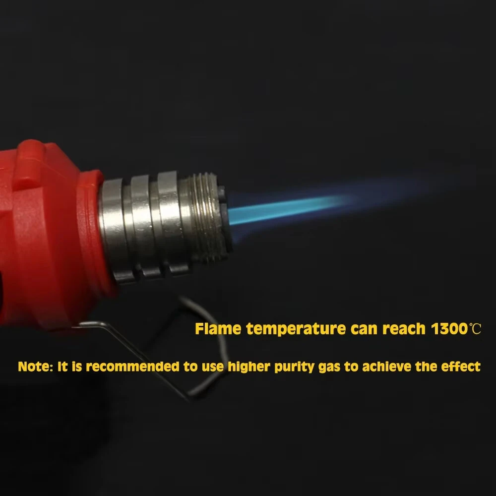 HS-1115K Cordless Gas Soldering Iron Torch Kit | 1300°C Flame & 500°C Hot Air | Portable Repair Welding Tool - Image 5
