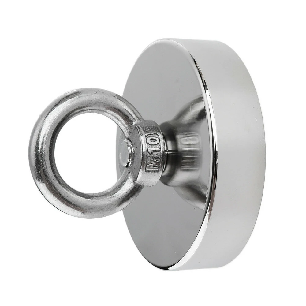 NEOGUIDE 25mm-120mm 35-600Kg Neodymium Fishing Magnet | 10M Rope for Metal Detecting & Salvage - Image 4
