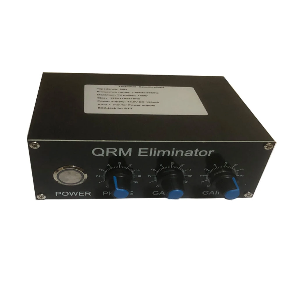 QRM Eliminator X-Fase HF Bands 1-30 MHz Adjustable Canceller | Integrated PTT Control & Aluminium Shell - Image 5