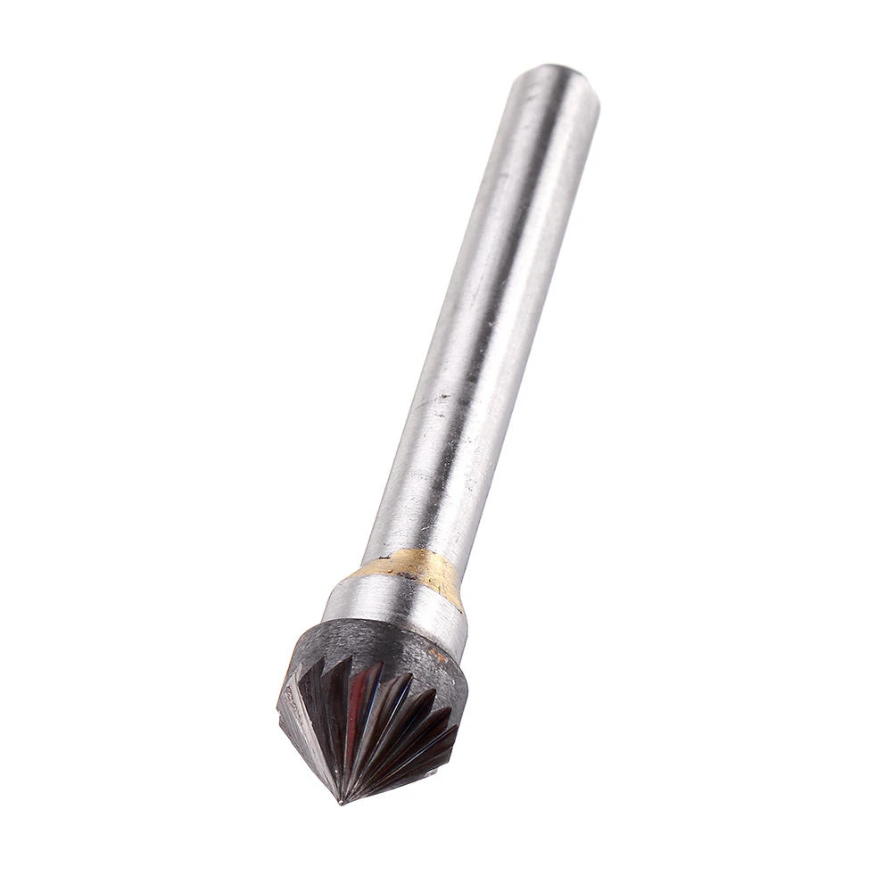 K Series Tungsten Carbide Burr - 6mm Shank Rotary Cutter for Metal Carving & Polishing - Image 3