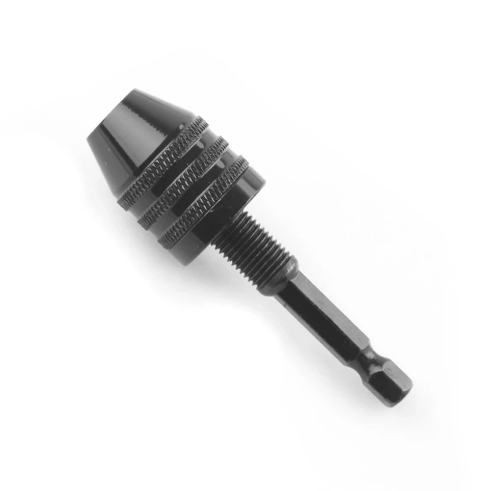 Keyless Drill Chuck 0.6-8.0mm | 1/4 Hex Shank Quick Change Adapter - Image 3