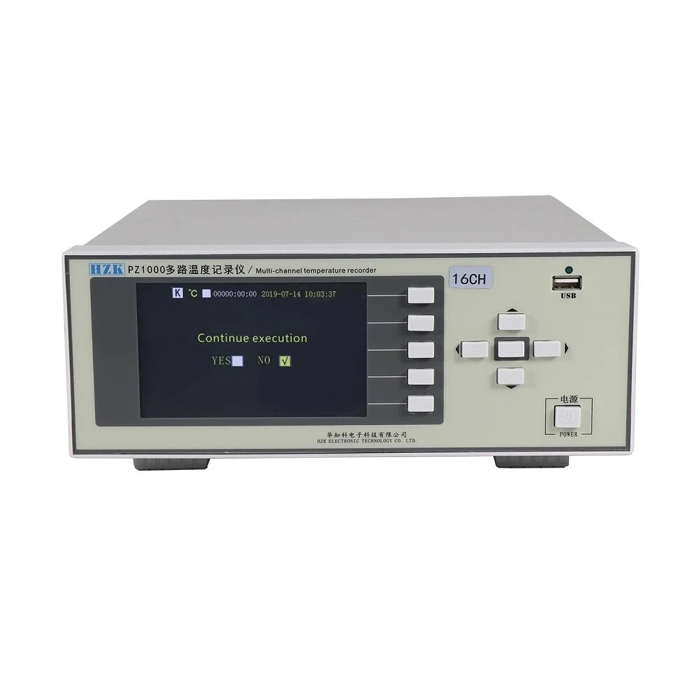 PZ1016S 5-inch 16-Channel Temperature Recorder | 8G Memory & Alarm - Image 5