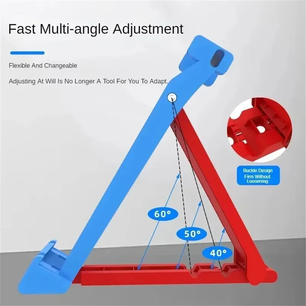 2pcs Adjustable Tile Chamfer Bracket - 50kg Load Bearing, Multi-Angle 40/50/60°, Foldable Design - Image 3